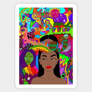 Psychedelic Mind Sticker